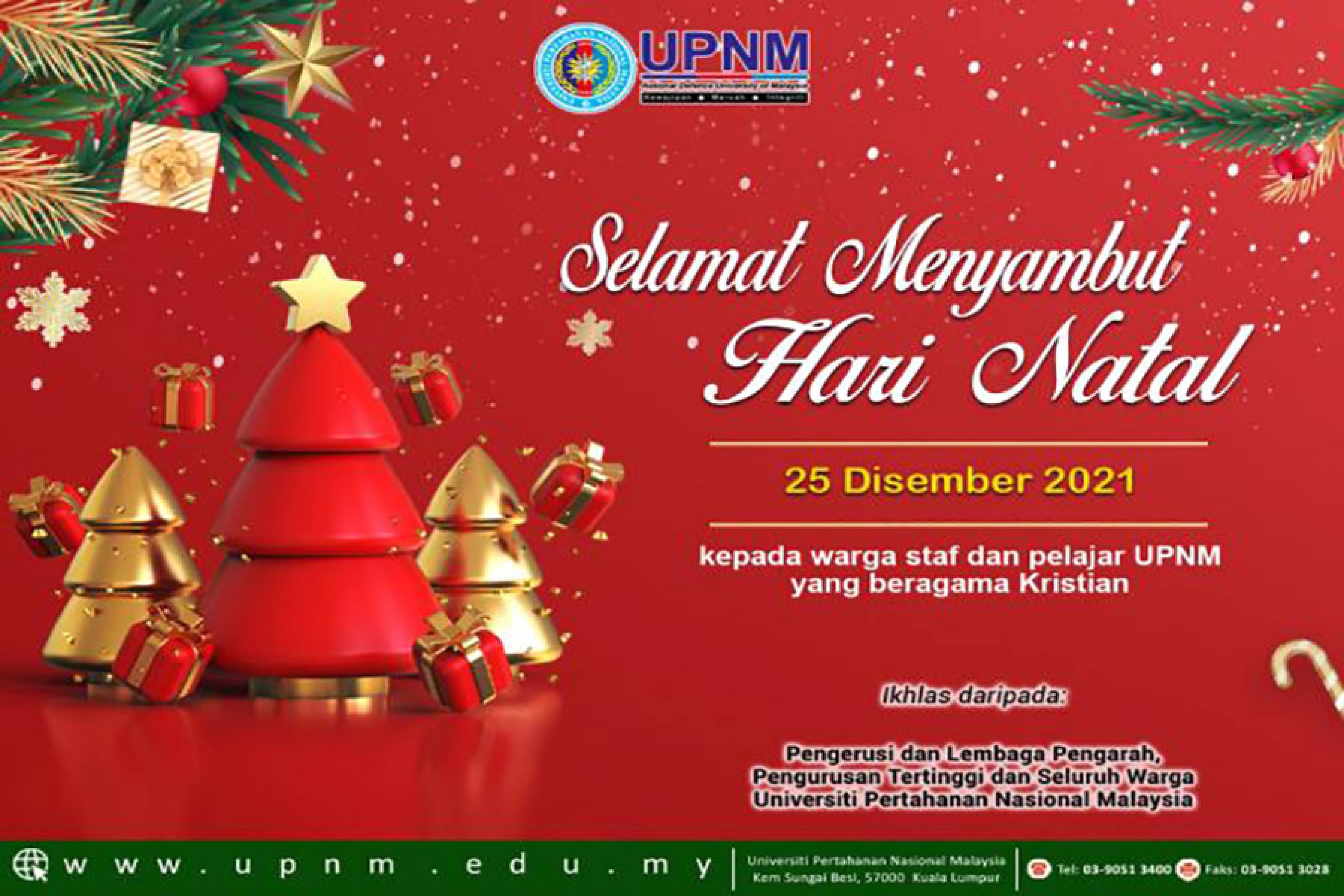 Selamat Menyambut Hari Natal