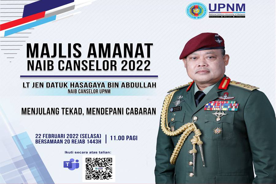 Majlis Amanat Naib Canselor Universiti Pertahanan Nasional Malaysia Tahun 2022