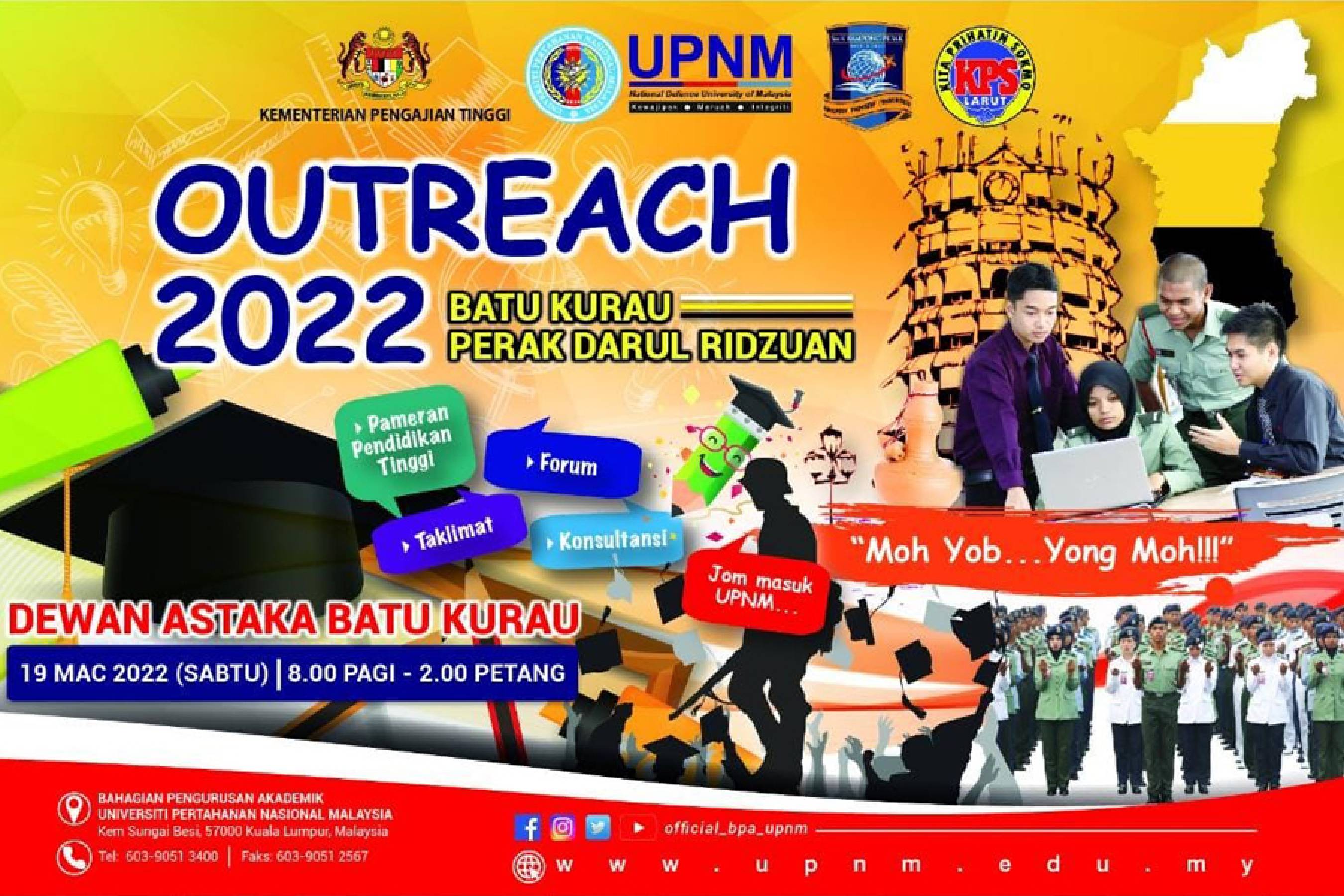 Laporan Program Outreach Tahun 2022 Batu Kurau, Perak