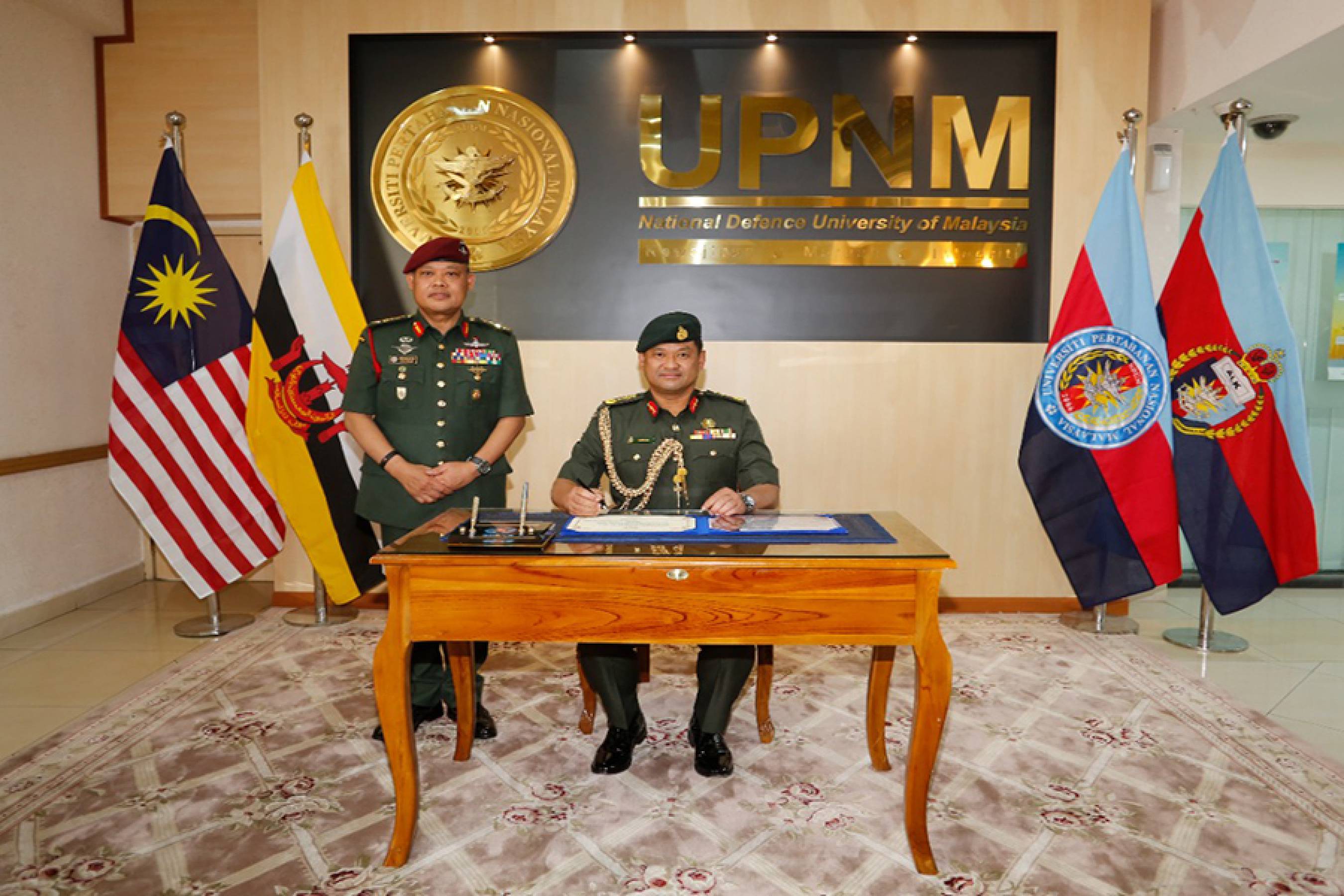 Lawatan Rasmi Pemerintah Angkatan Tentera Bersenjata DiRaja Brunei ke UPNM