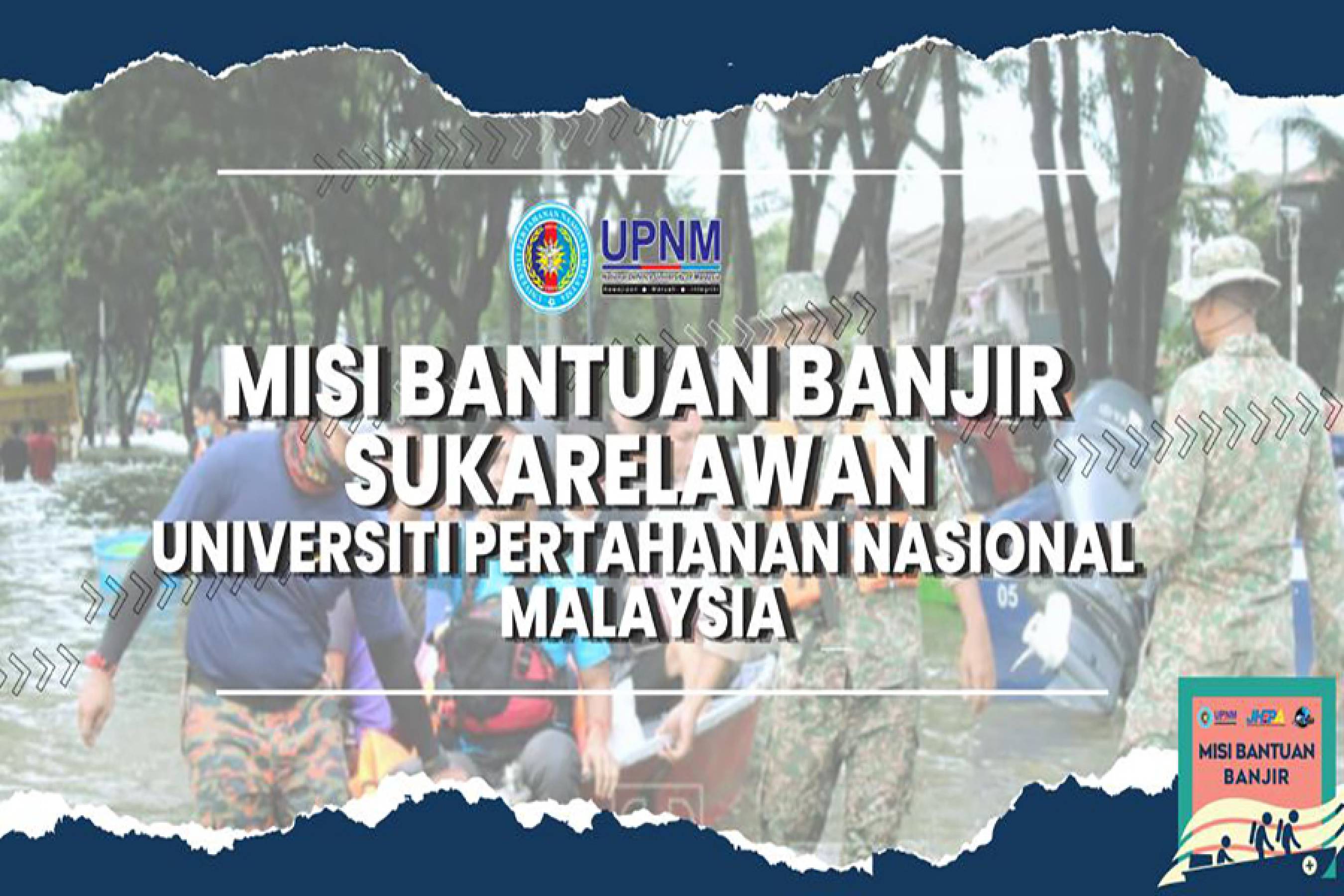 UPNM Hulur Bantuan Pasca Banjir Di Pantai Timur