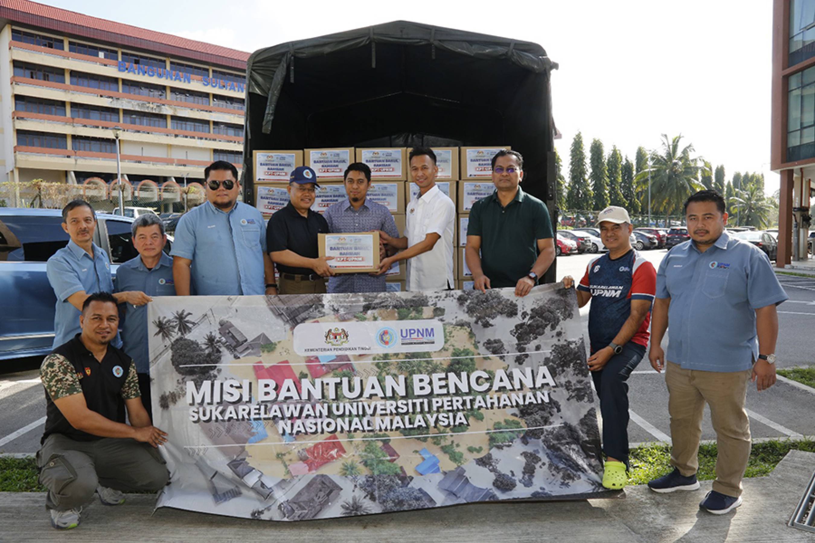 UPNM Cakna Mangsa Banjir Di Johor