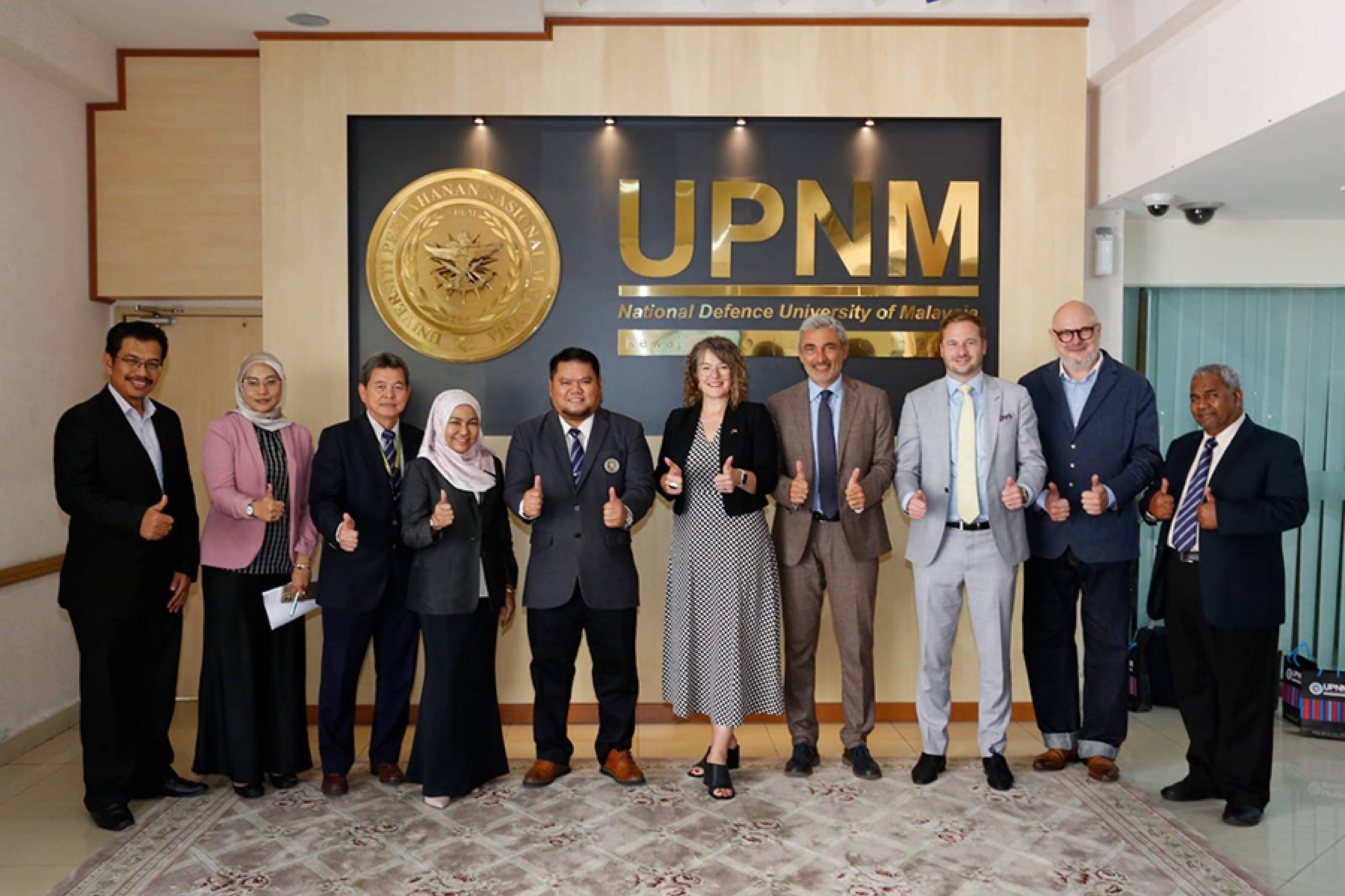 Mesyuarat Delegasi Matra BAe Dynamics & Alenia United Kingdom bersama UPNM