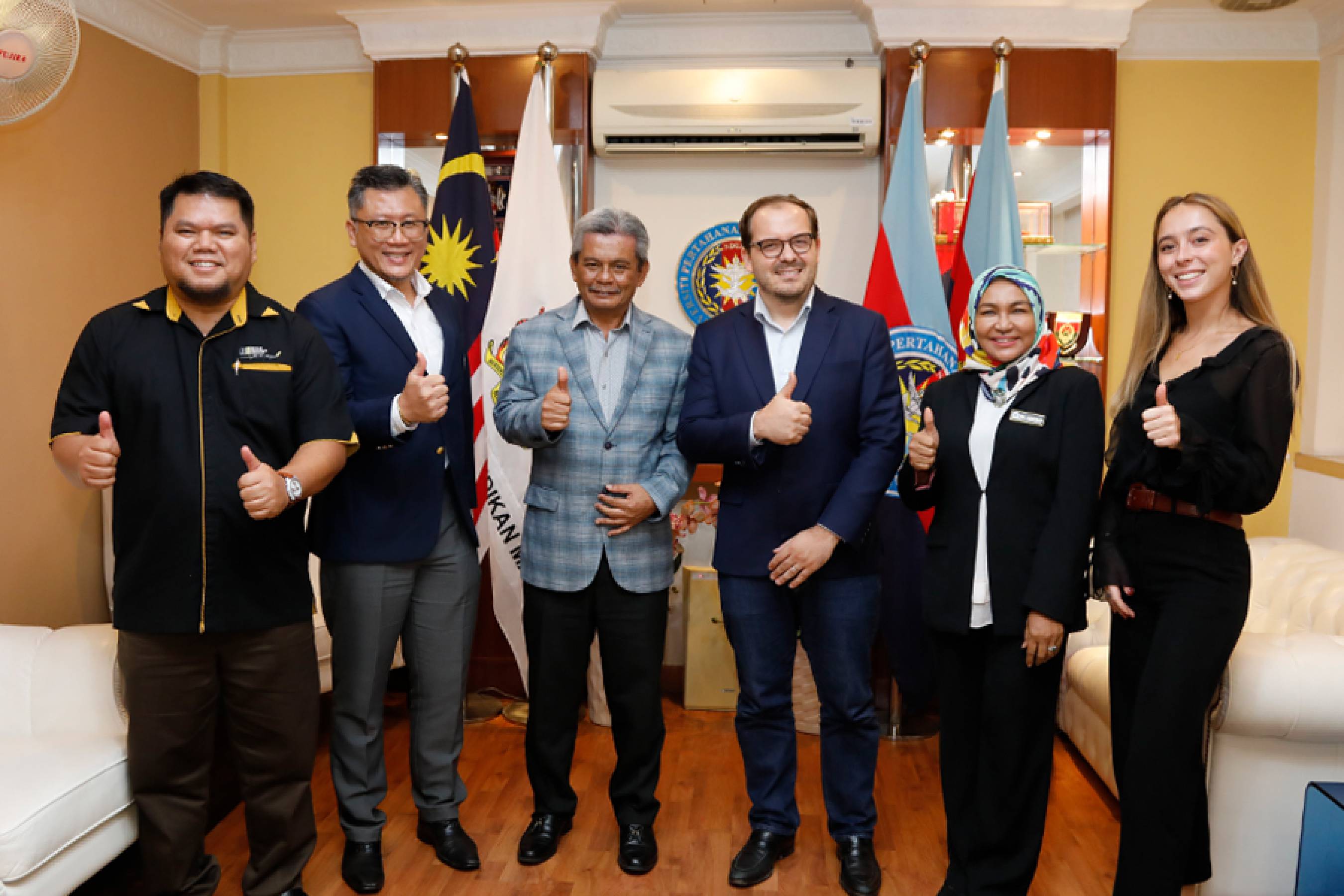 Lawatan Thales Malaysia ke Universiti Pertahanan Nasional Malaysia (UPNM)