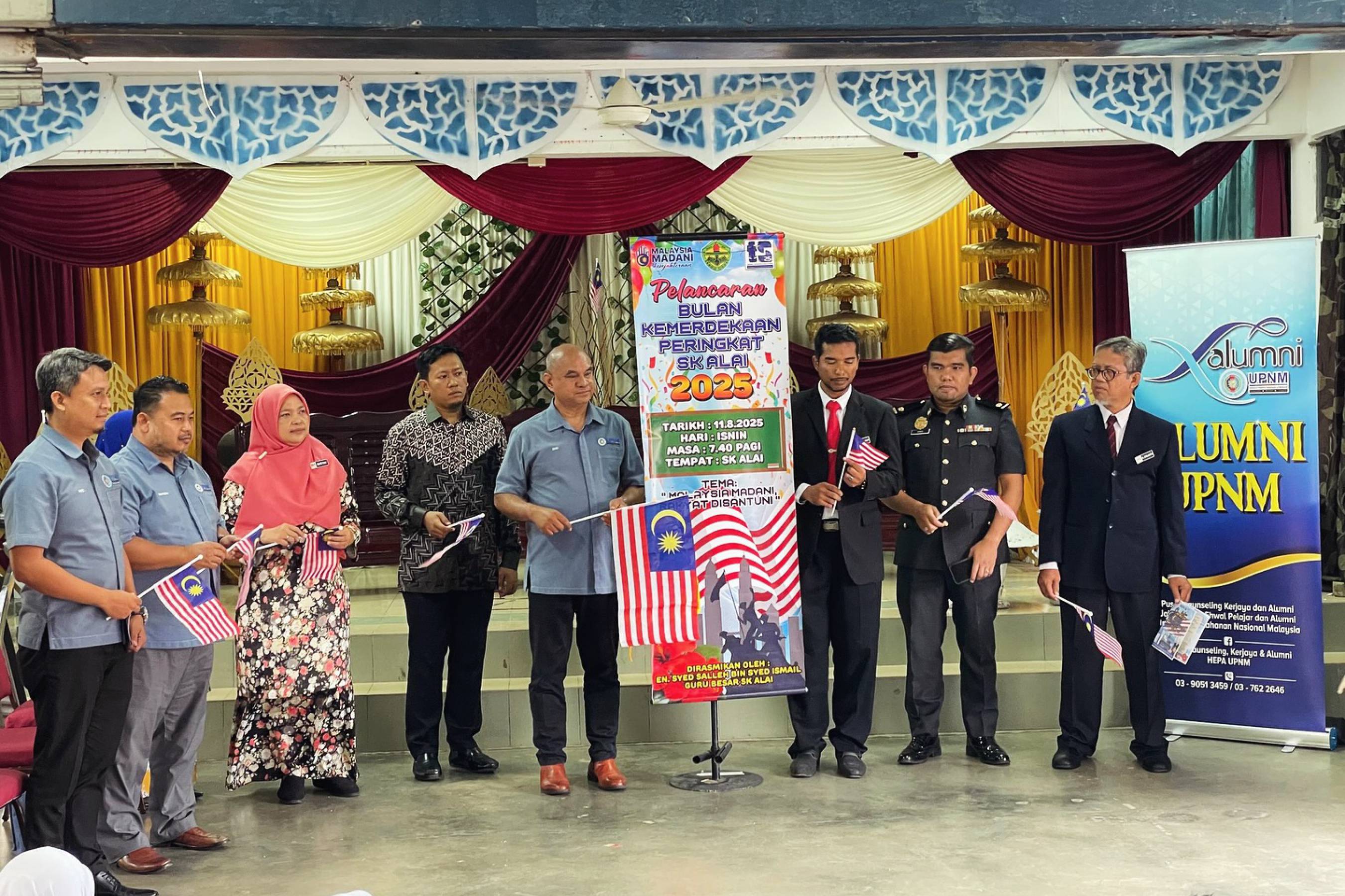 UPNM di Kampung Angkat MADANI. Patriotisme yang disemai dari tangan kecil.