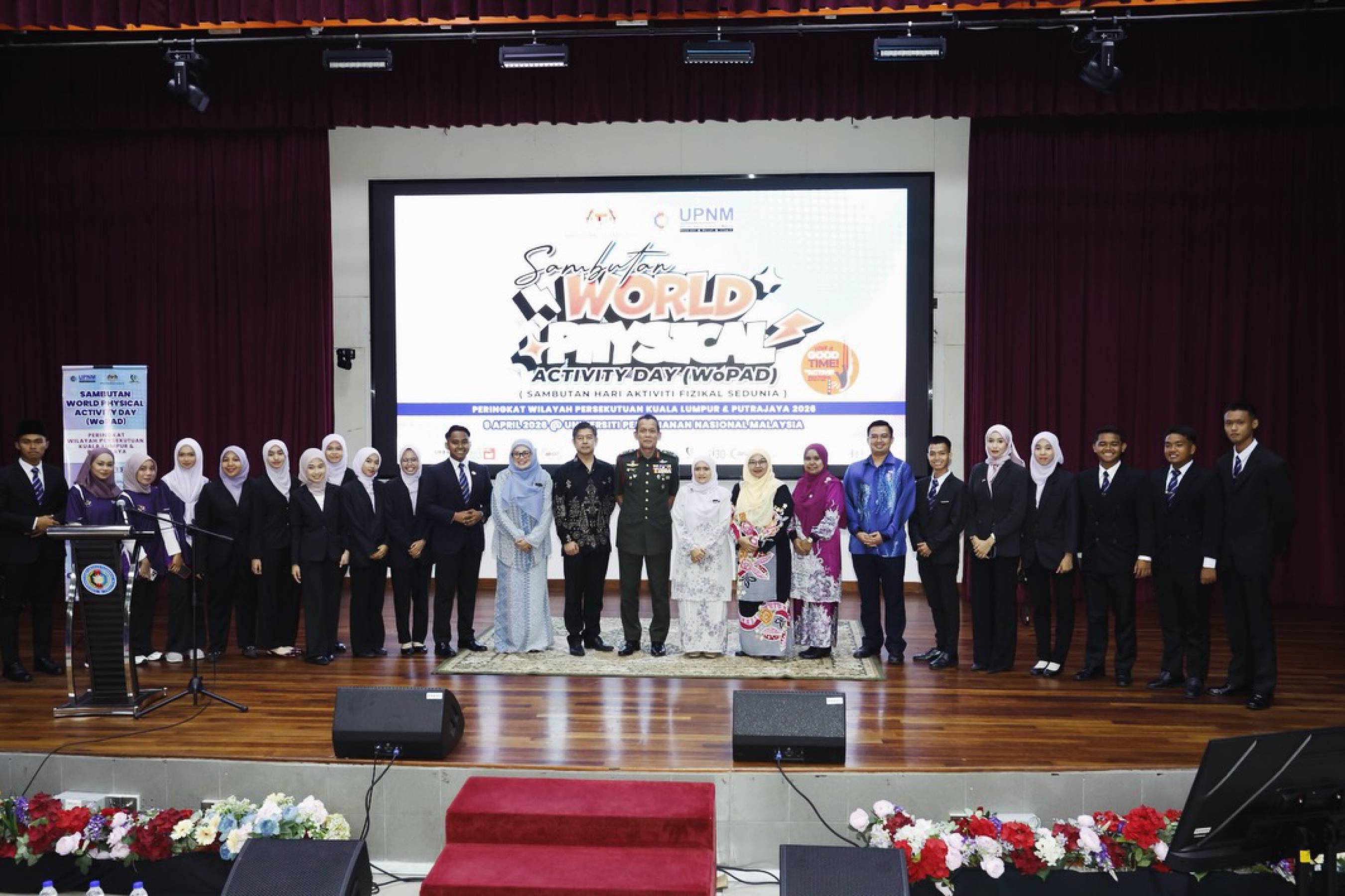 Hampir 250 peserta, satu misi, bergerak bersama.